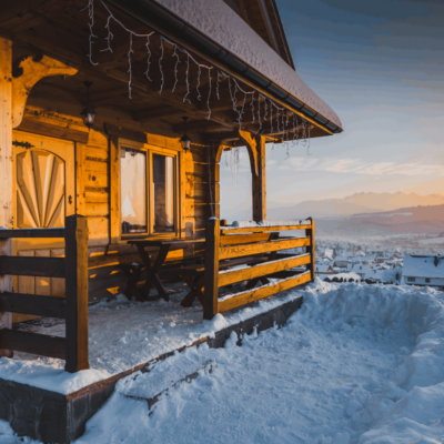 Domki Widokówka 7 Domki Widokowka szarotka modrzew img 1