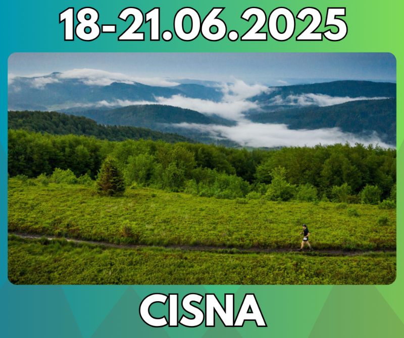 <strong>XI Festiwal Biegu Rzeźnika 2025</strong><br /> Sprawdź swoje możliwości! <br />18-21.06.2025 - Cisna 70 bieg rzeznika img2