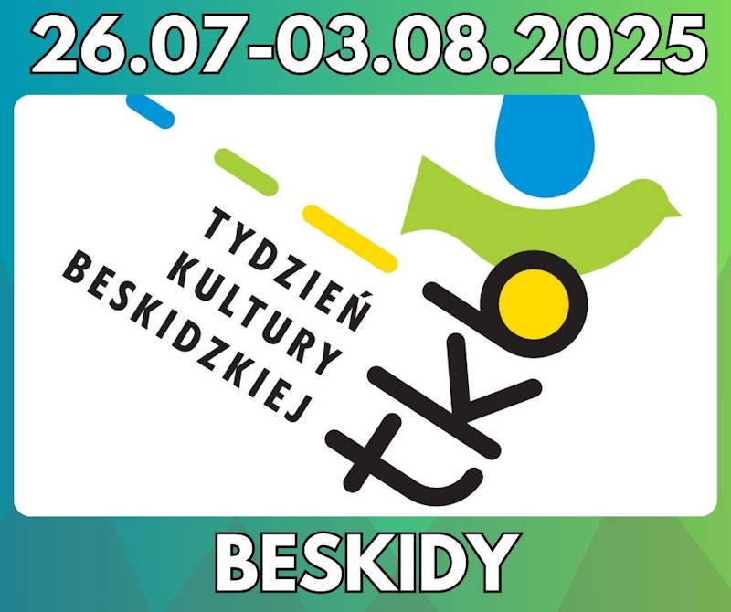 <strong>62. Tydzień Kultury Beskidzkiej </strong><br /> Jeden z najstarszych festiwali folklorystycznych <br />26.07-03.08.2025 - Beskidy 28 Tydzien Kultury Beskidzkiej img