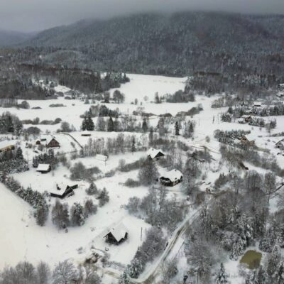 chata balina domek mikolina zima (2)