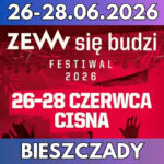<strong>Festiwal ZEW się budzi 2026 </strong><br />Trzy dni muzyki w Bieszczadach!<br />26-28.06.2026 - Cisna 4 zew sie budzi 2026v2